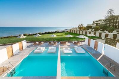 The Island Hotel - Adults Only - - Pool Cool Room with Shared Pool & Sea View