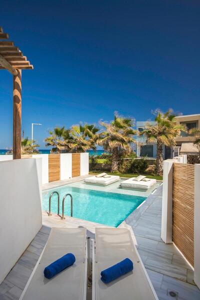 The Island Hotel - Adults Only - - Cool Room with Shared Pool and Side Sea View