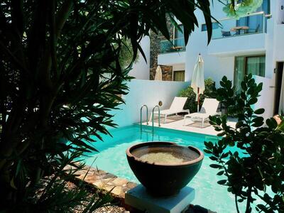 The Island Hotel - Adults Only - - The Casual room with Private Pool