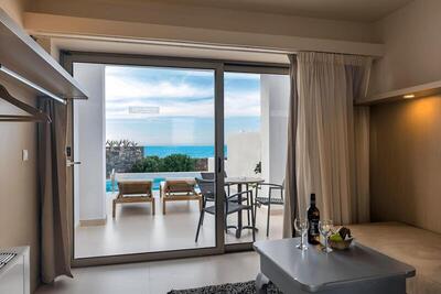 The Island Hotel - Adults Only - - Cool Room with Private Pool and Sea View