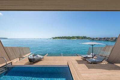 The St. Regis Maldives Vommuli Resort - Overwater Villa with Pool, 1 Bedroom Villa, 1 King, Sofa bed