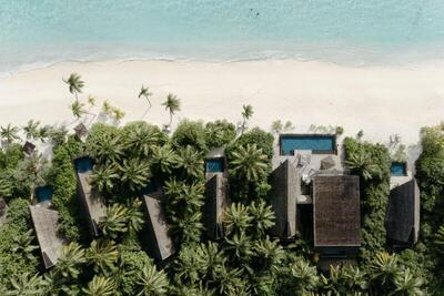 The St. Regis Maldives Vommuli Resort - Beach Villa with Pool, 1 Bedroom Villa, 1 King, Sofa bed, Beachfront