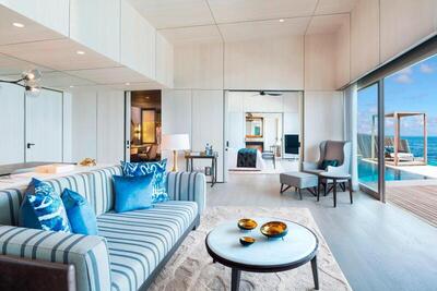 The St. Regis Maldives Vommuli Resort - St. Regis Overwater Suite with Pool, 1 Bedroom Villa, 1 King, Sofa bed