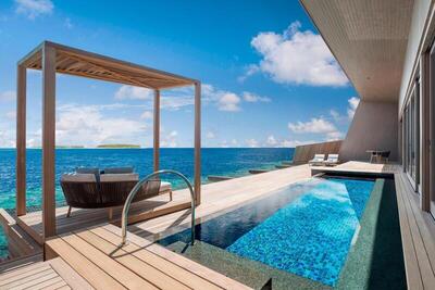 The St. Regis Maldives Vommuli Resort - St. Regis Overwater Suite with Pool, 1 Bedroom Villa, 1 King, Sofa bed