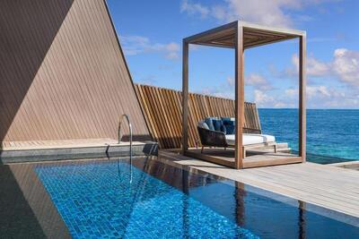 The St. Regis Maldives Vommuli Resort - St. Regis Overwater Suite with Pool, 1 Bedroom Villa, 1 King, Sofa bed