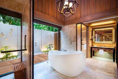 The St. Regis Maldives Vommuli Resort - 2 Bedroom Beach Suite with Pool, Suite, Ocean view, Beach front