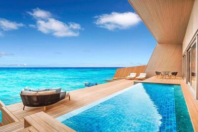 The St. Regis Maldives Vommuli Resort - Overwater Villa with Pool, 1 Bedroom Villa, 1 King, Sofa bed
