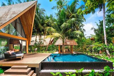 The St. Regis Maldives Vommuli Resort - Garden Villa with Pool, 1 Bedroom Villa, 1 King, Sofa bed, Garden view