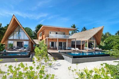 The St. Regis Maldives Vommuli Resort - Caroline Astor Estate, 3 Bedroom Villa, Oceanside