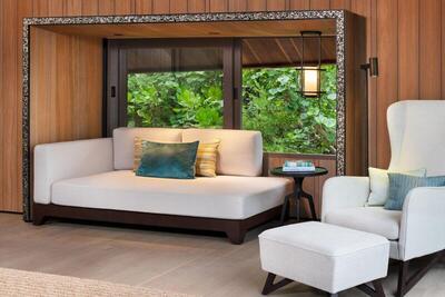 The St. Regis Maldives Vommuli Resort - Garden Villa with Pool, 1 Bedroom Villa, 1 King, Sofa bed, Garden view