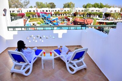 Verginia Sharm Resort & Aqua Park - Deluxe Room, Pool View