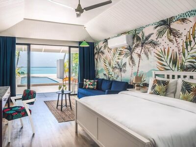 Villa Park Sun Island Resort - Deluxe Room, 1 Double Bed with Sofa bed (Lagoon Beach Pool Villa)