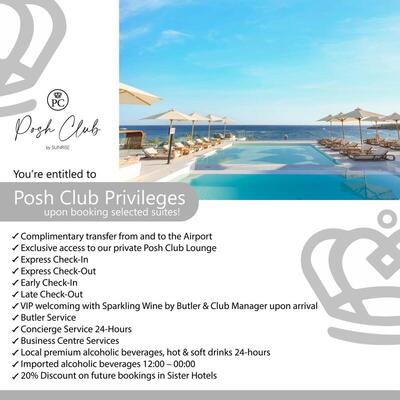 White Hills Resort - Junior Swim-up Suite-Posh Club