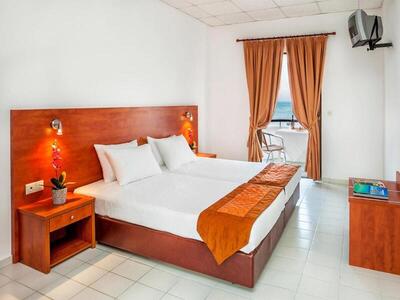 Xenios Dolphin Beach Hotel - Superior Double Room with Side Sea View