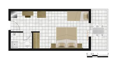 Xenios Dolphin Beach Hotel - Superior Double Room with Side Sea View