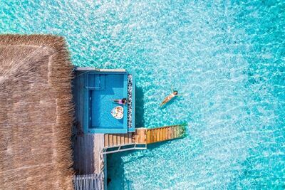 You & Me Maldives - Aqua Suite With Pool (Floating Breakfast) - Lagoon View