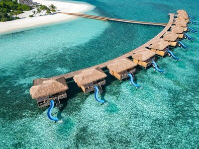 You & Me Maldives - Aqua Suite With Slide - Lagoon View
